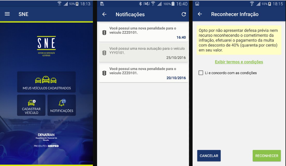 Aplicativo fará notificação de multas pelo celular | Foto: Reprodução/Google Play