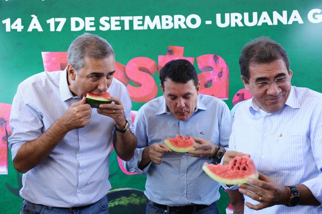 Vice-governador José Eliton (PSDB) participou de assinatura de convênio para obras na região do Vale de São Patrício | Foto: Divulgação/Governo de Goiás