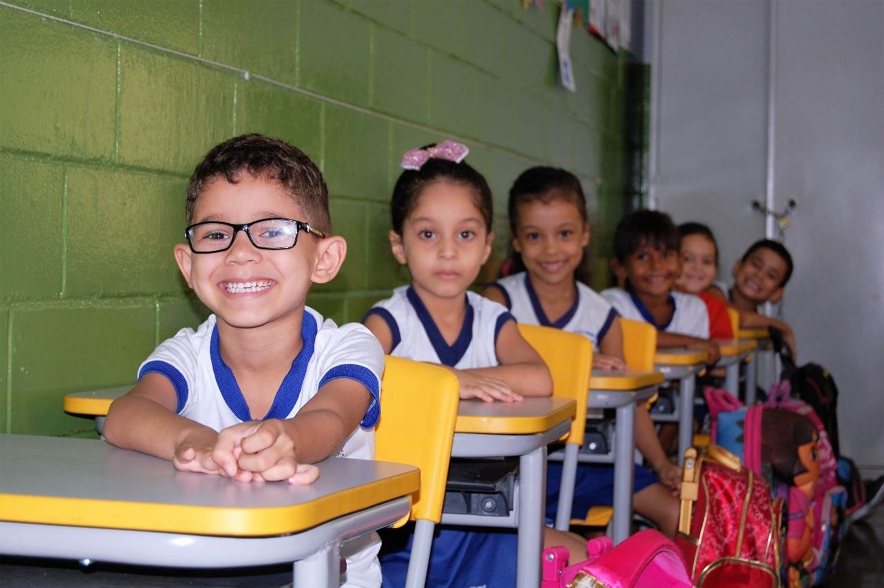 Alunos da rede municipal de Goiânia retornam às aulas | Foto: Eulices Maria