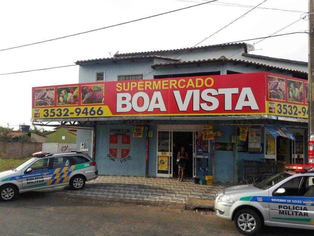 Supermercado no Residencial Boa Vista, em Senador Canedo, Região Metropolitana de Goiânia | Foto: Divulgação/PM