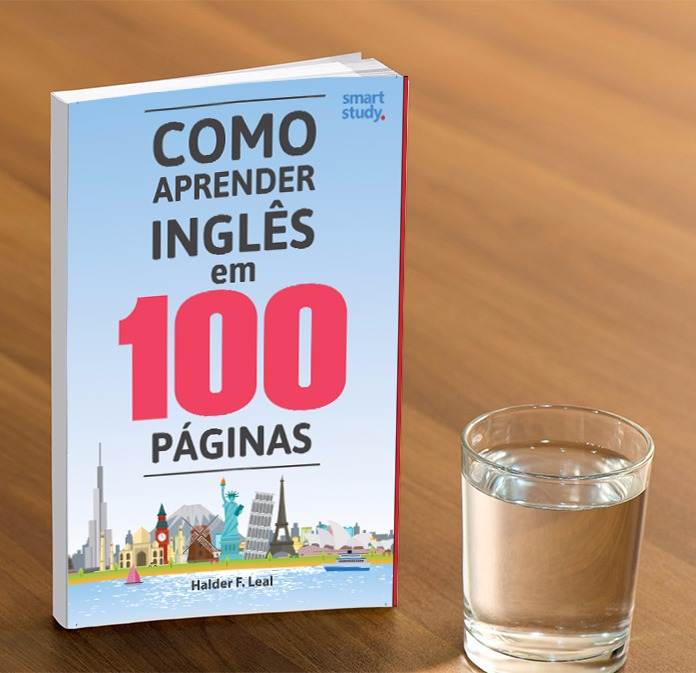 Publicado pela editora editora Smart Study, Como Aprender Inglês em 100 Páginas custa R$ 169,00 (livro físico e CD) | Foto: Divulgação