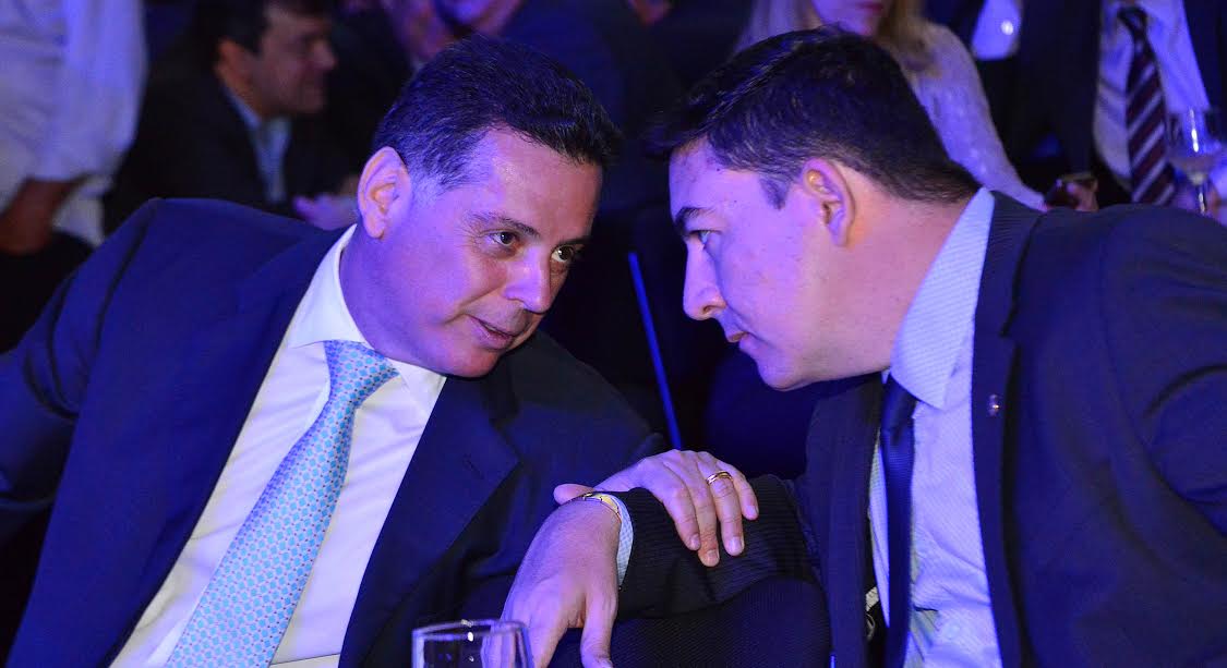 Governador Marconi Perillo e presidente da Alego José Vitti | Foto: Reprodução