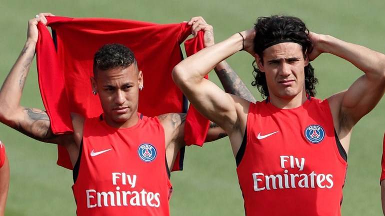 Neymar e Cavani vivem Guerra Fria no PSG | Foto: Reprodução