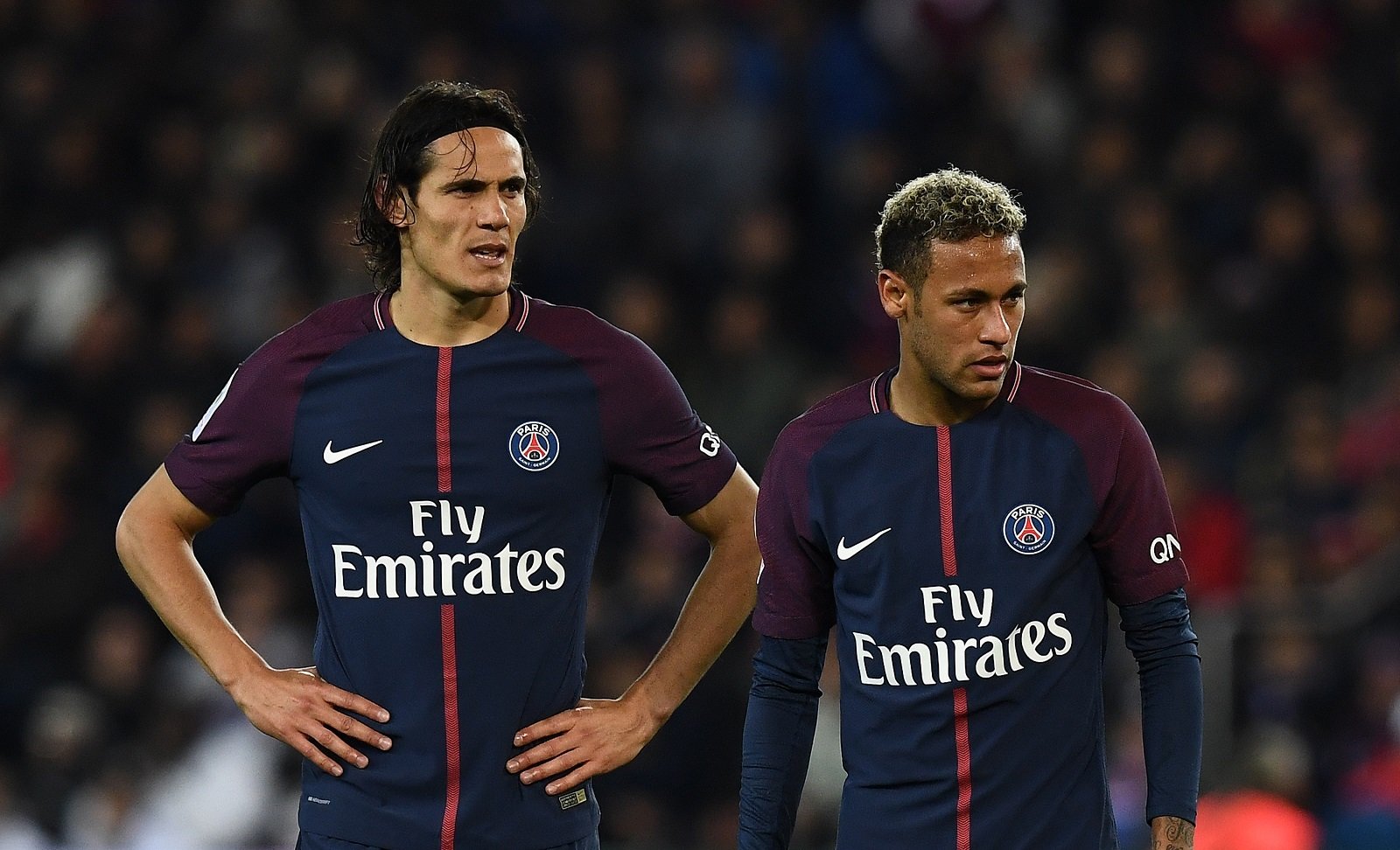 Cena foi vista como mais uma repercussão da novela Neymar-Cavani | Foto: Reprodução