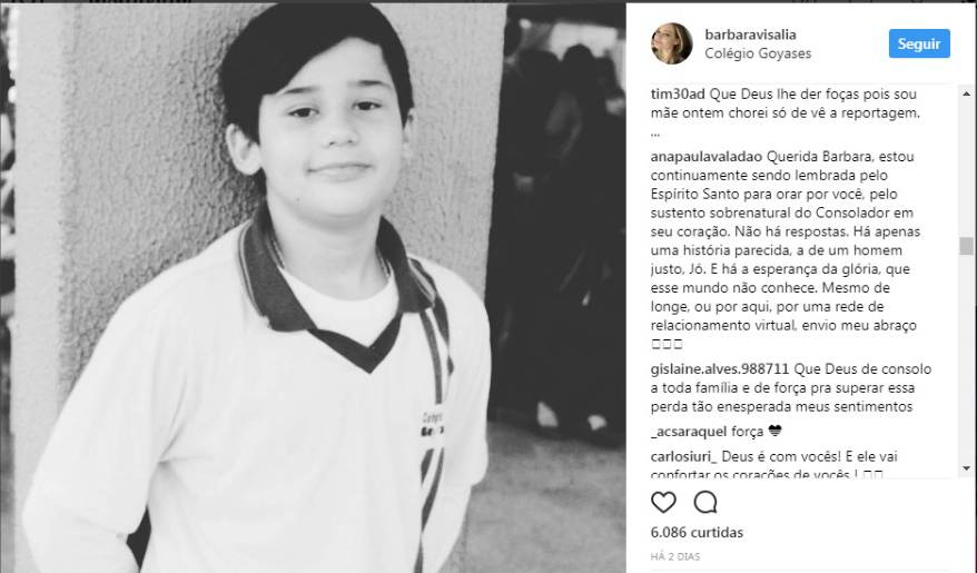 Mensagem de Ana Paula Valadão à mãe que perdeu o filho em atentado | Foto: Reprodução / Instagram