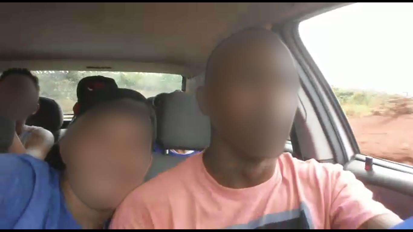 Vídeo que circula nas redes sociais mostra momentos antes do capotamento na GO-309 | Foto: Reprodução / Vídeo