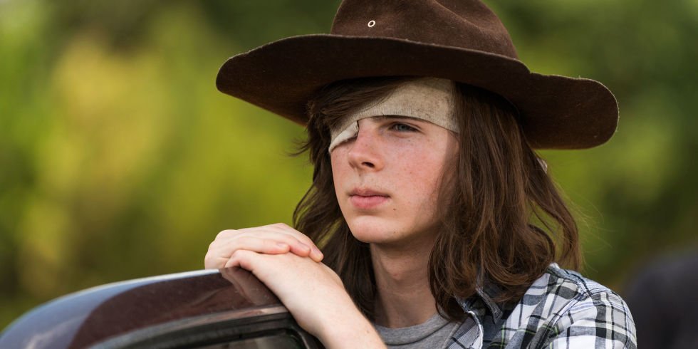 Carl Grimes é interpretado por Chandler Riggs em The Walking Dead | Foto: Divulgação
