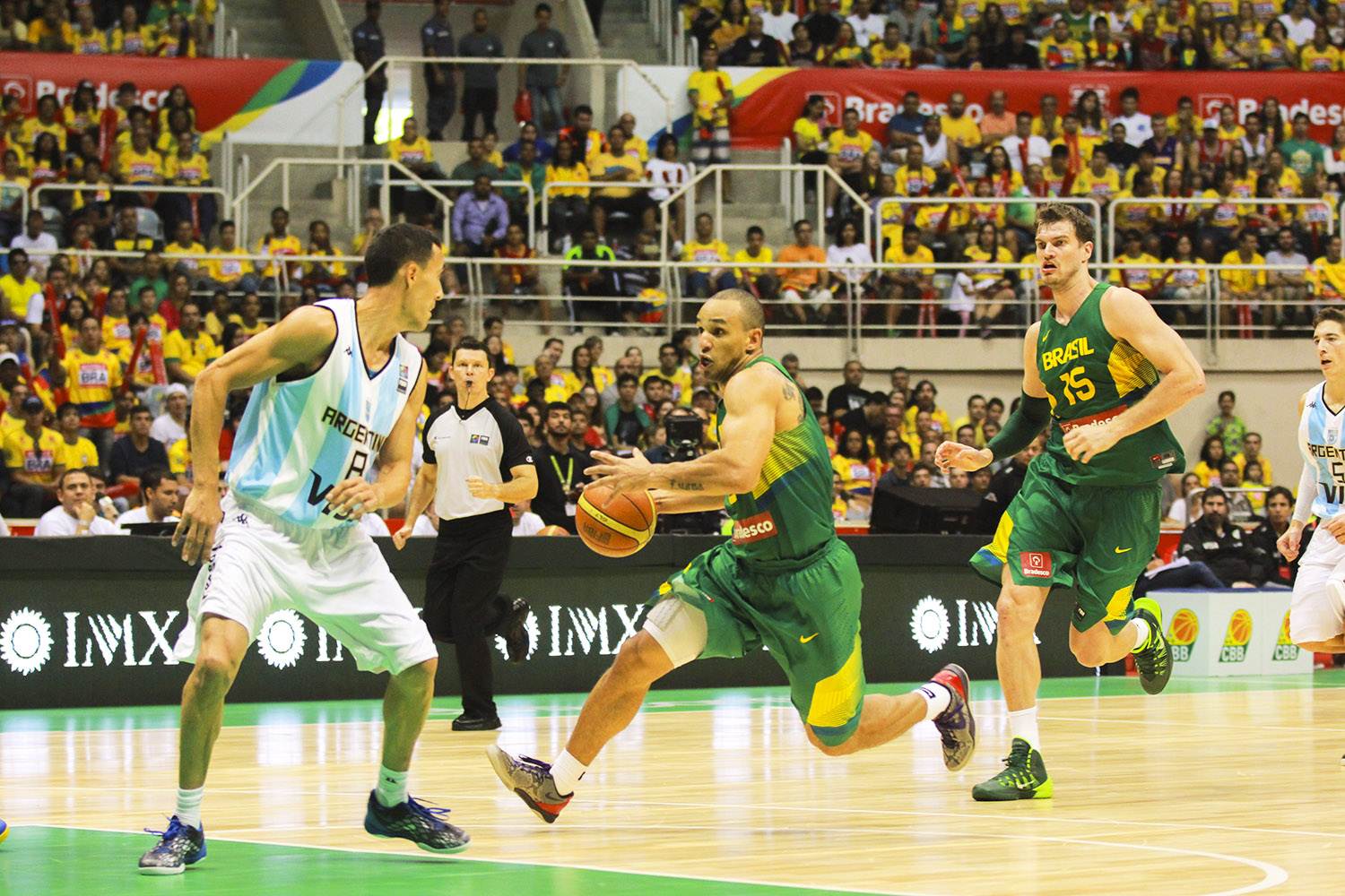 Seleção Brasileira de Basquete confirma jogos oficiais em Goiânia Foto: Danilo Borges / Portal Brasil