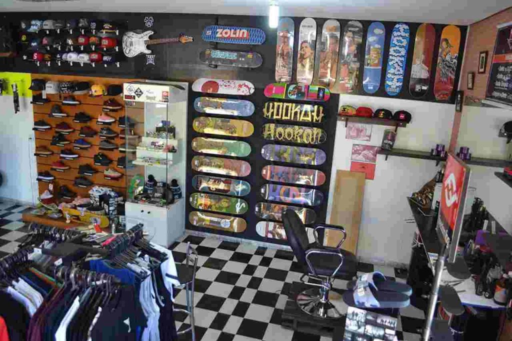 Slap Skate Shop & Barbearia | Foto: Reprodução Slap Skate Shop & Barbearia | Foto: Reprodução