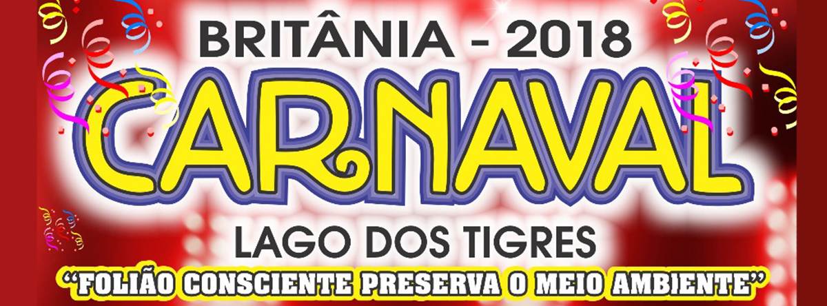 Carnaval Britânia 2018 | Foto: Divulgação