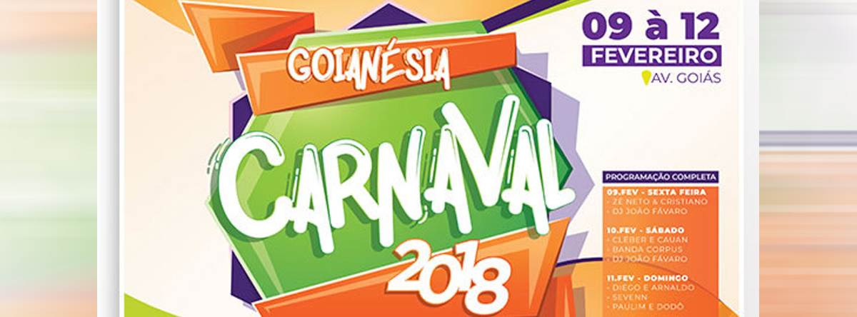 Carnaval Goianésia 2018 | Foto: Divulgação