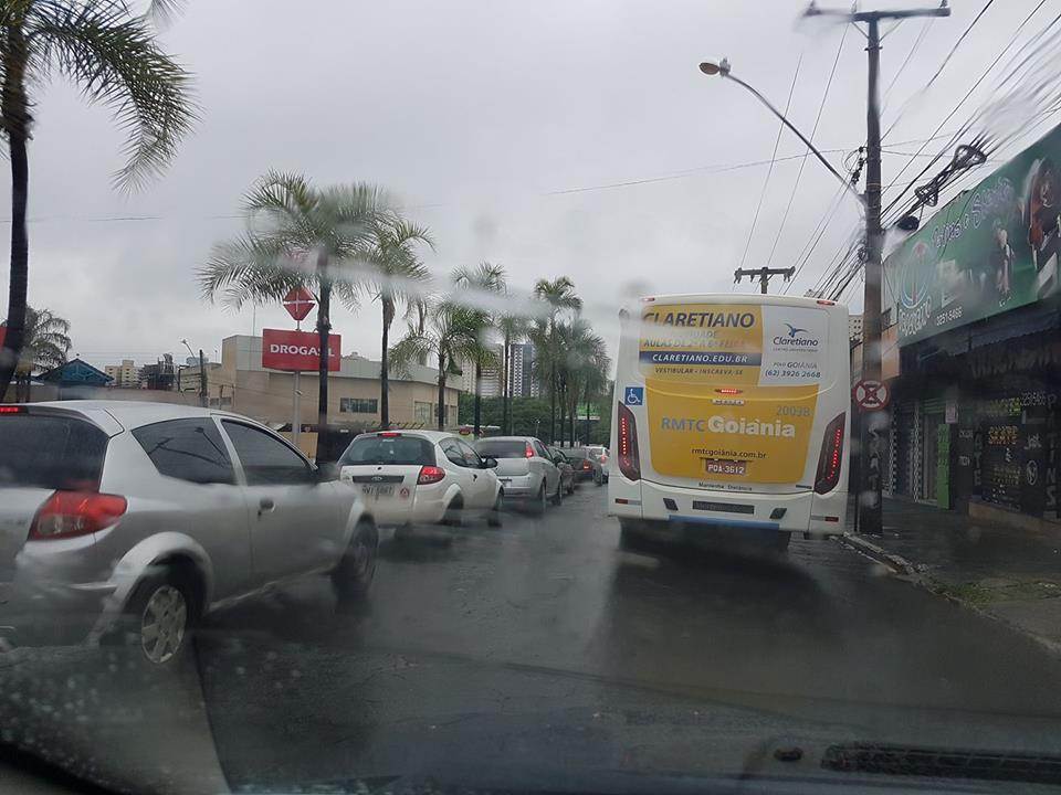 Instituto Nacional de Meteorologia (INMET) publicou um alerta sobre o clima em Goiânia | Foto: Folha Z