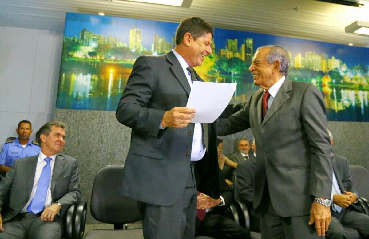 Fernando Meirelles durante posse no Paço | Foto: Divulgação / Prefeitura de Goiânia