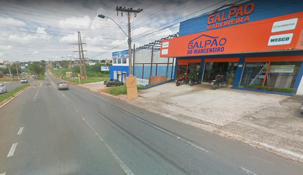 Motociclista morre após ultrapassagem irregular em Aparecida de Goiânia | Foto: Google Maps