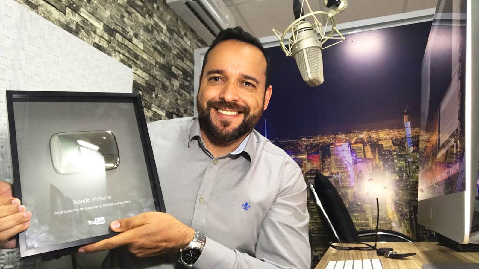 Nando Pinheiro palestra em Anápolis sobre como ser bem sucedido na internet | Foto: Divulgação