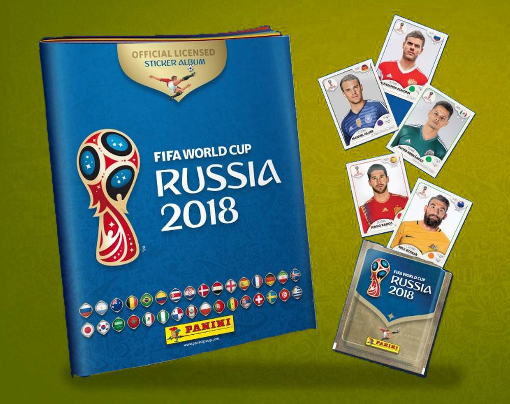 Figurinhas Copa do Mundo 2018 já estão disponíveis para colecionadores | Foto: Divulgação/ Panini