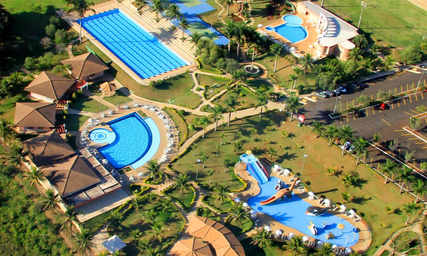 CEL da OAB clube conta com uma baita piscina olímpica para quem quer se exercitar (50 m x 21 m) | Foto: Divulgação