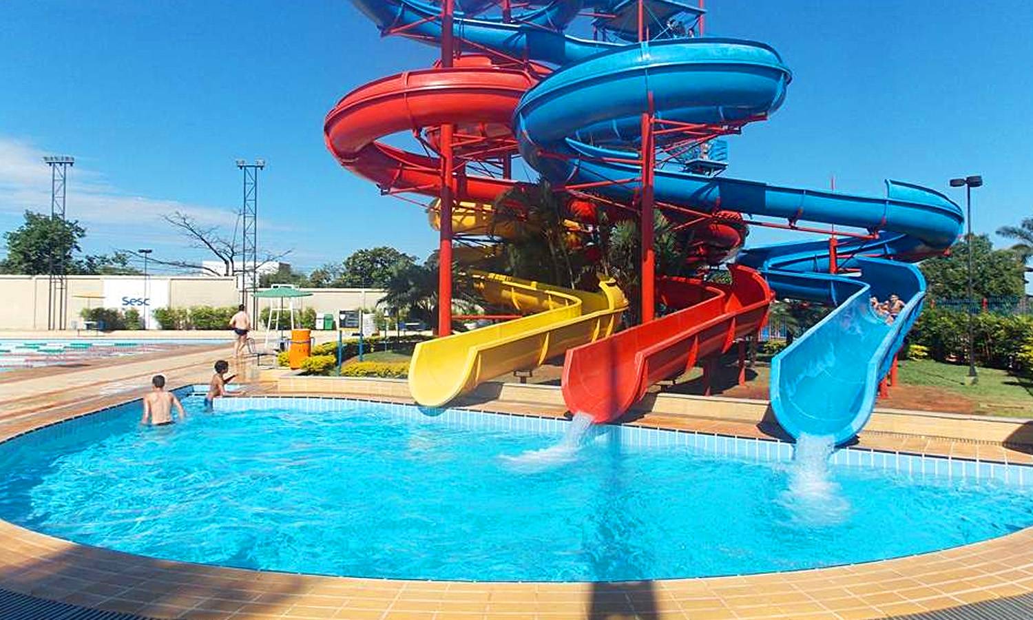 Sesc Faiçalville é um dos clubes em Goiânia que vão divertir a família toda | Foto: Divulgação