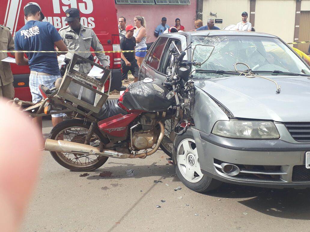Acidente grave no Goiânia Viva deixa vítima inconsciente | Foto: Leitor/ WhatsApp
