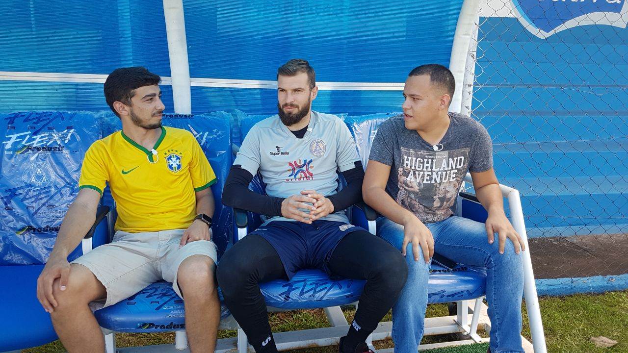 Entrevistado do ReZenha, Gustavo Busatto fala sobre sua dupla cidadania e vários outros assuntos | Foto: Valdemy Teixeira/ Folha Z