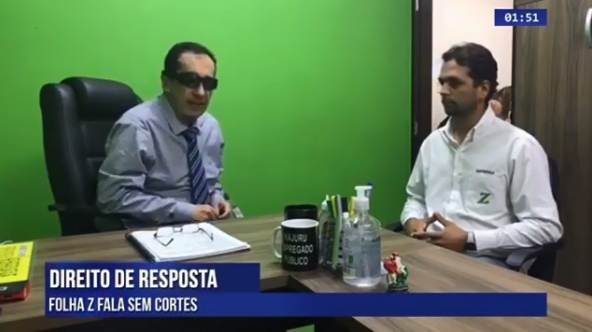 Ex-radialista e Jorge Kajuru (PRP) pediu desculpas ao Folha Z após polêmica | Foto: Reprodução/ Facebook