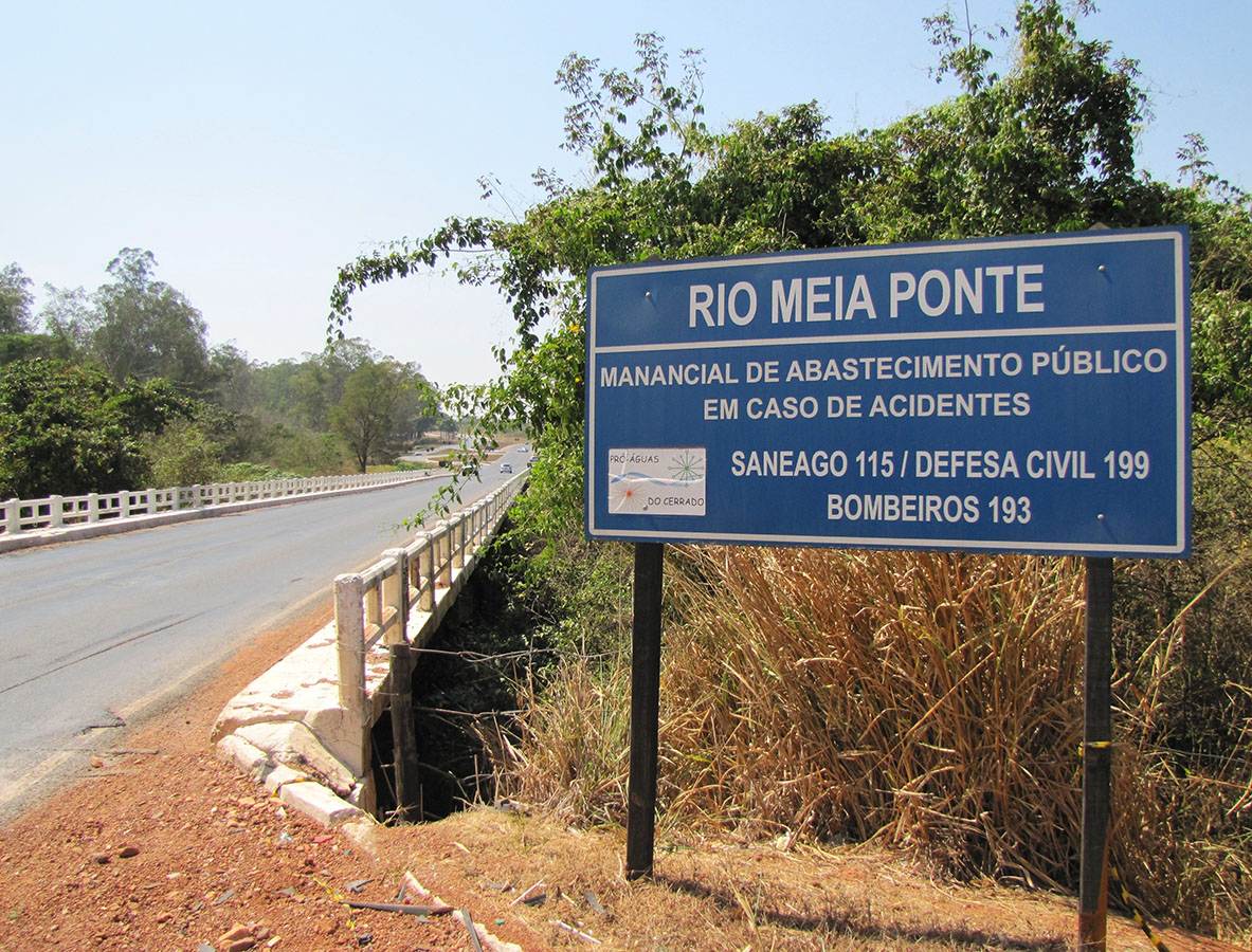 Redução de chuva causa emergência nos rios Meia Ponte e João Leite | Foto: Governo de Goiás