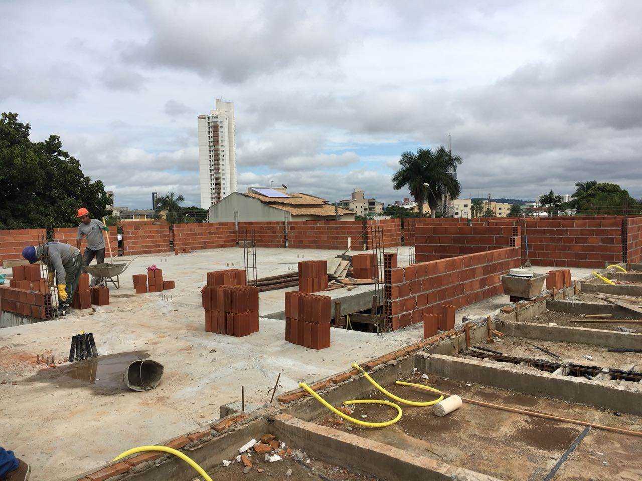 Obra da UPA Jardim América está em execução | Foto: Divulgação/ Prefeitura
