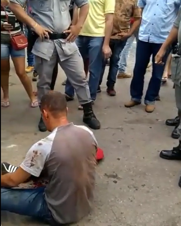 Homem suspeito de praticar furtos na Feira Hippie | Foto: Divulgação Homem suspeito de praticar furtos na Feira Hippie | Foto: Divulgação
