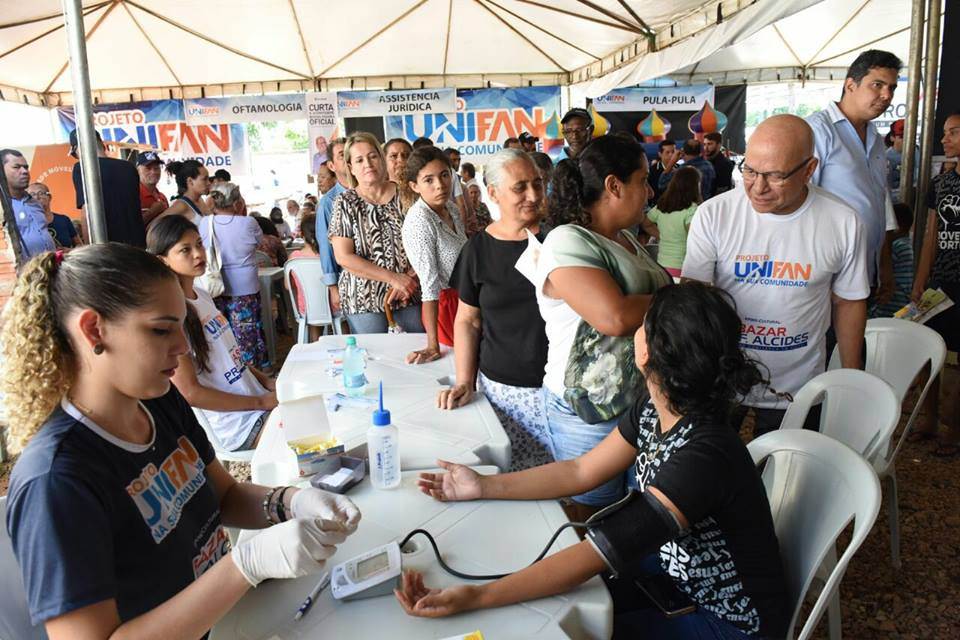 Vila Redenção recebe serviços no evento Unifan na sua Comunidade | Foto: Divulgação/ Unifan