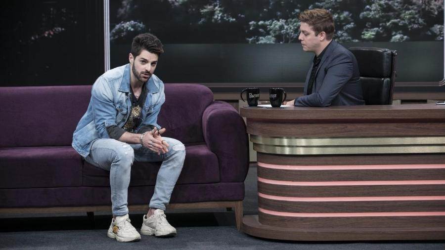 Alok em entrevista no Programa do Porchat | Foto: Edu Moraes/Record TV