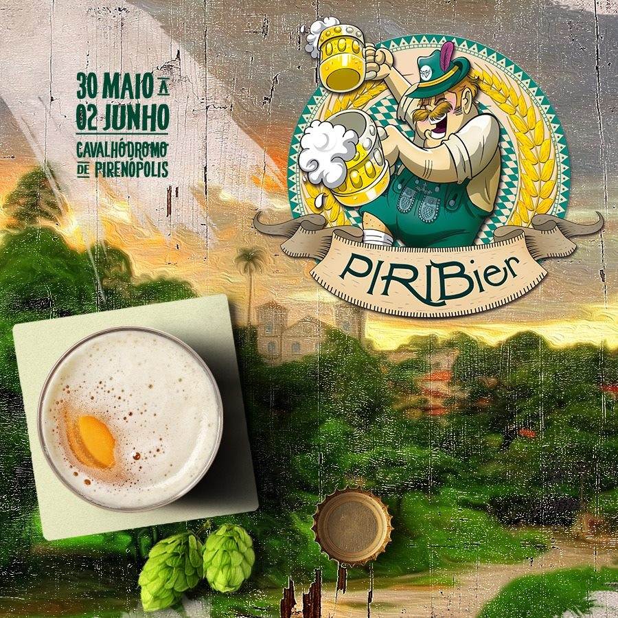 Arte de divulgação do Piri Bier 2018 | Imagem: Reprodução