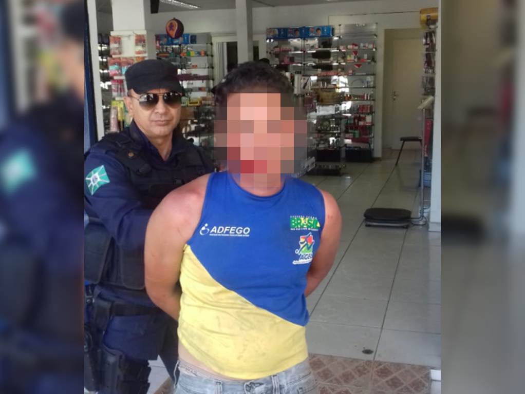 Após tentativa de estupro contra funcionária de farmácia, homem é detido em Goiânia | Foto: Divulgação/GCM Após tentativa de estupro contra funcionária de farmácia, homem é detido em Goiânia | Foto: Divulgação/GCM