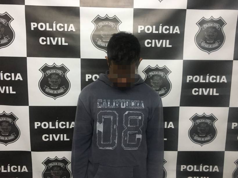 Vitor foi preso em Caldas Novas após ir a delegacia da comarca como testemunha em inquérito policial | Foto: Divulgação/PC