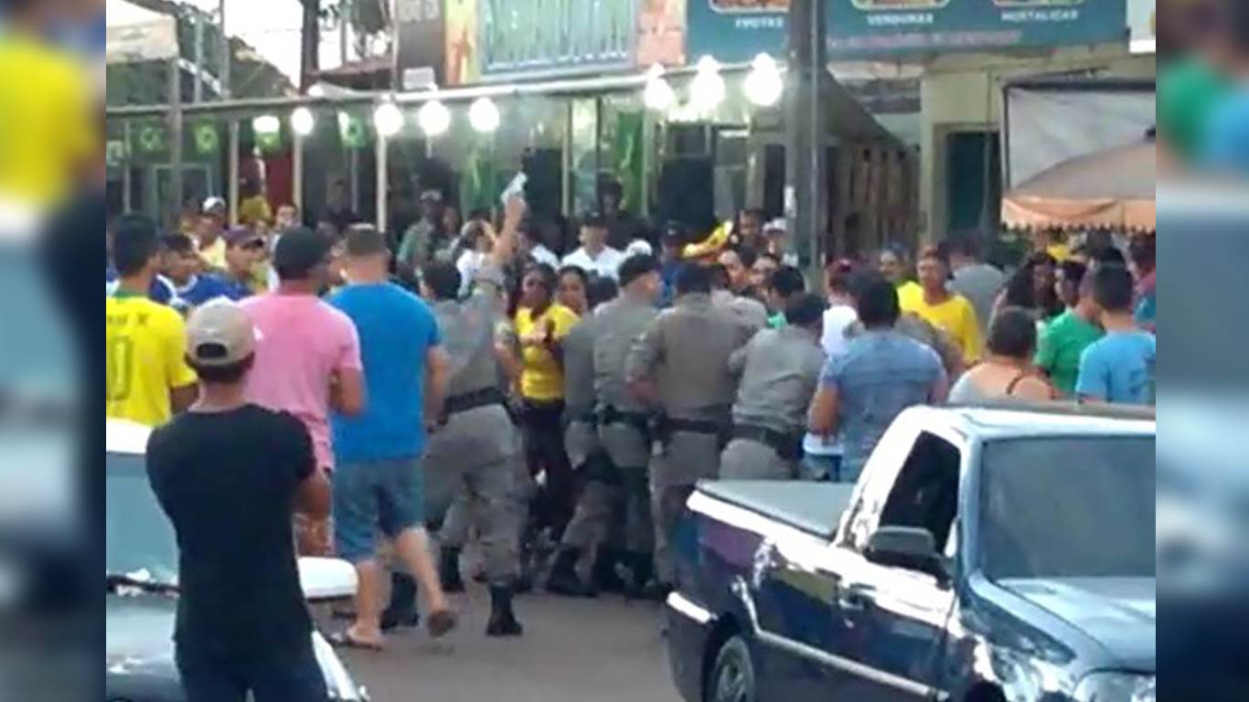 Confusão por som alto termina com três detidos em Terezópolis | Foto: Reprodução