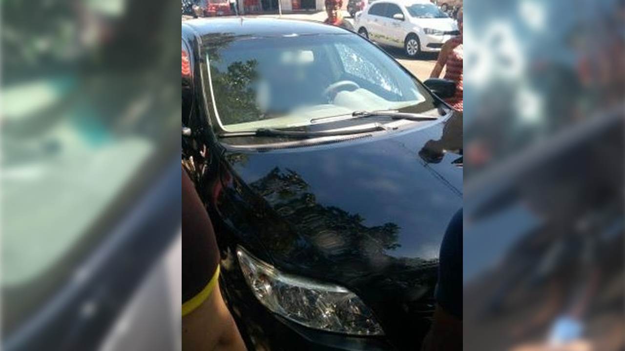 Vítima já estava sem vida quando foi atendida pelo Corpo de Bombeiros | Foto: Leitor / Whatsapp