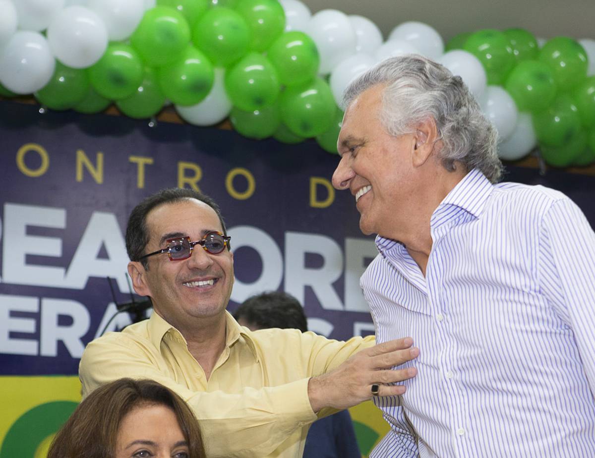 Chapa com Kajuru ao Senado e Caiado ao governo é oficializada | Foto: Leandro Vieira