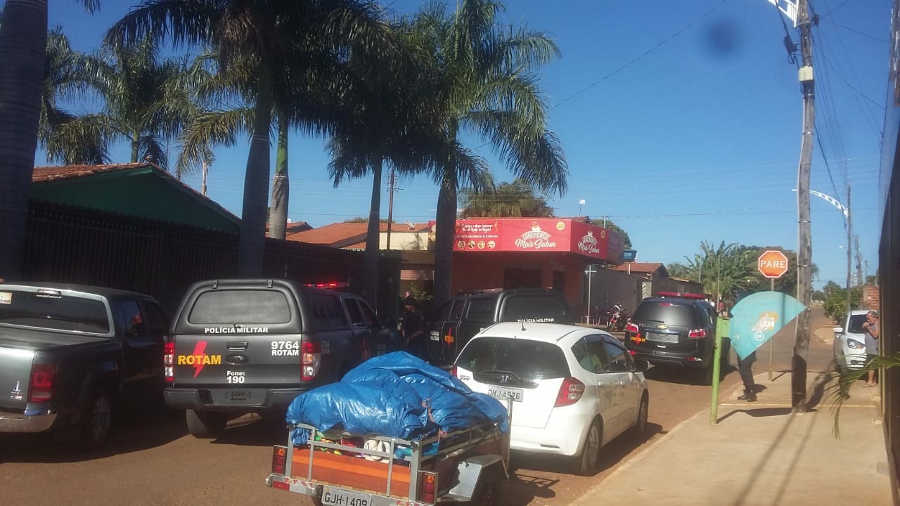 Três morrem em confronto com a Rotam em Terezópolis de Goiás | Foto: Leitor / Whatsapp Três morrem em confronto com a Rotam em Terezópolis de Goiás | Foto: Leitor / Whatsapp