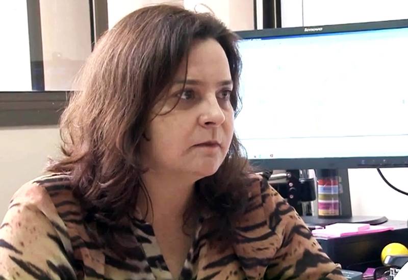 Promotora Alessandra Melo, do Ministério Público, encabeça a análise do relatório enviado pelo Conselho Tutelar | Foto: Reprodução