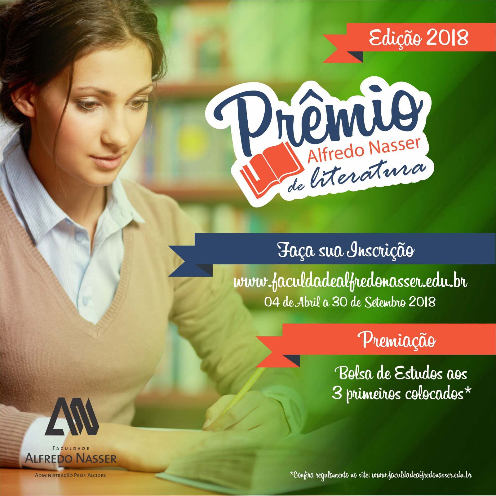 Edição de 2018 do Concurso Literário Unifan | Foto: Divulgação Edição de 2018 do Concurso Literário Unifan | Foto: Divulgação