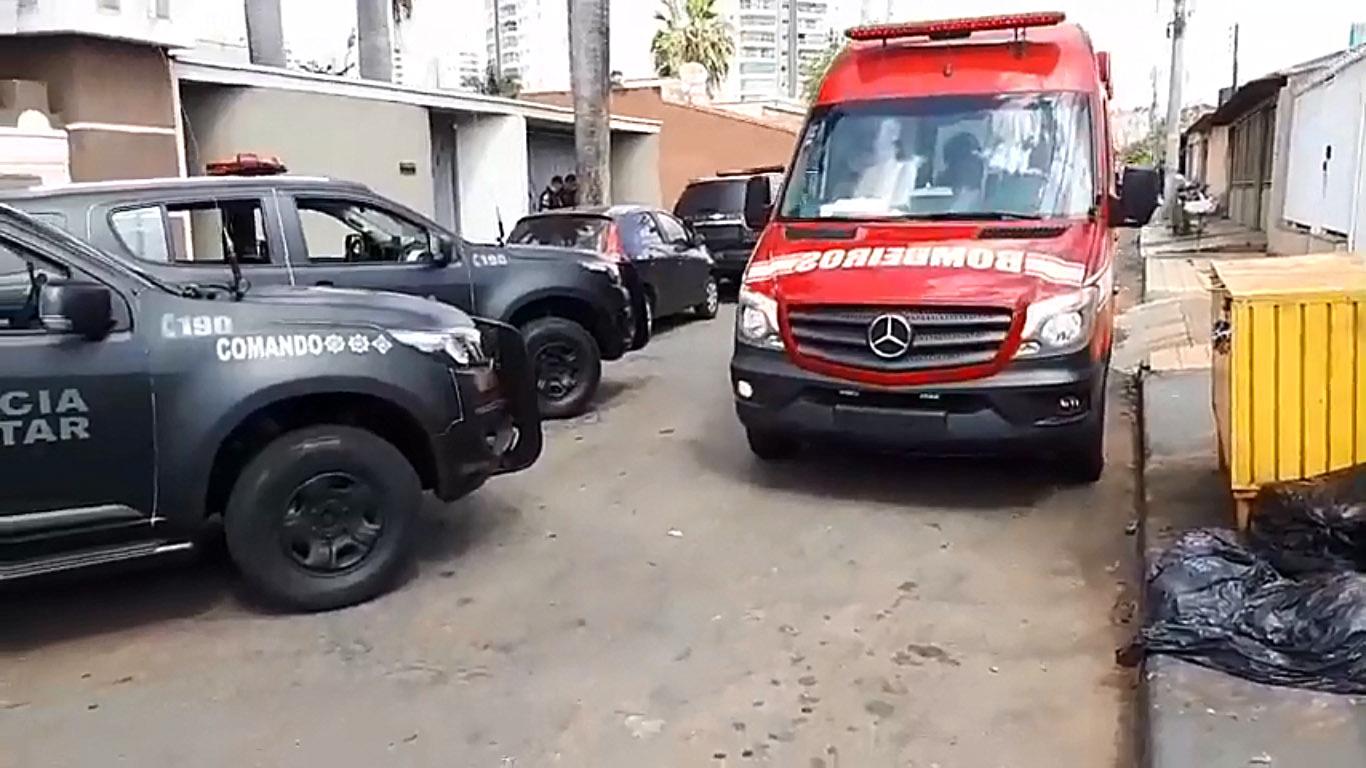 Suspeito de roubo a banco morre em confronto com a Rotam nesta segunda, 27 | Foto: Leitor / Whatsapp