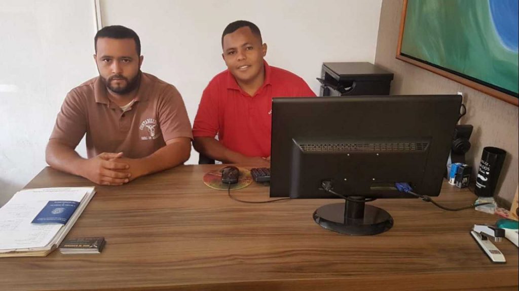 Aldair Brites e Antônio, sócio-proprietários da Natal de Alcântara Certificação Digital | Foto: Divulgação Aldair Brites e Antônio, sócio-proprietários da Natal de Alcântara Certificação Digital | Foto: Divulgação
