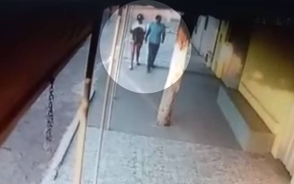 Imagens de segurança captam último momento em que Camily foi vista | Foto: Reprodução Imagens de segurança captam último momento em que Camily foi vista | Foto: Reprodução
