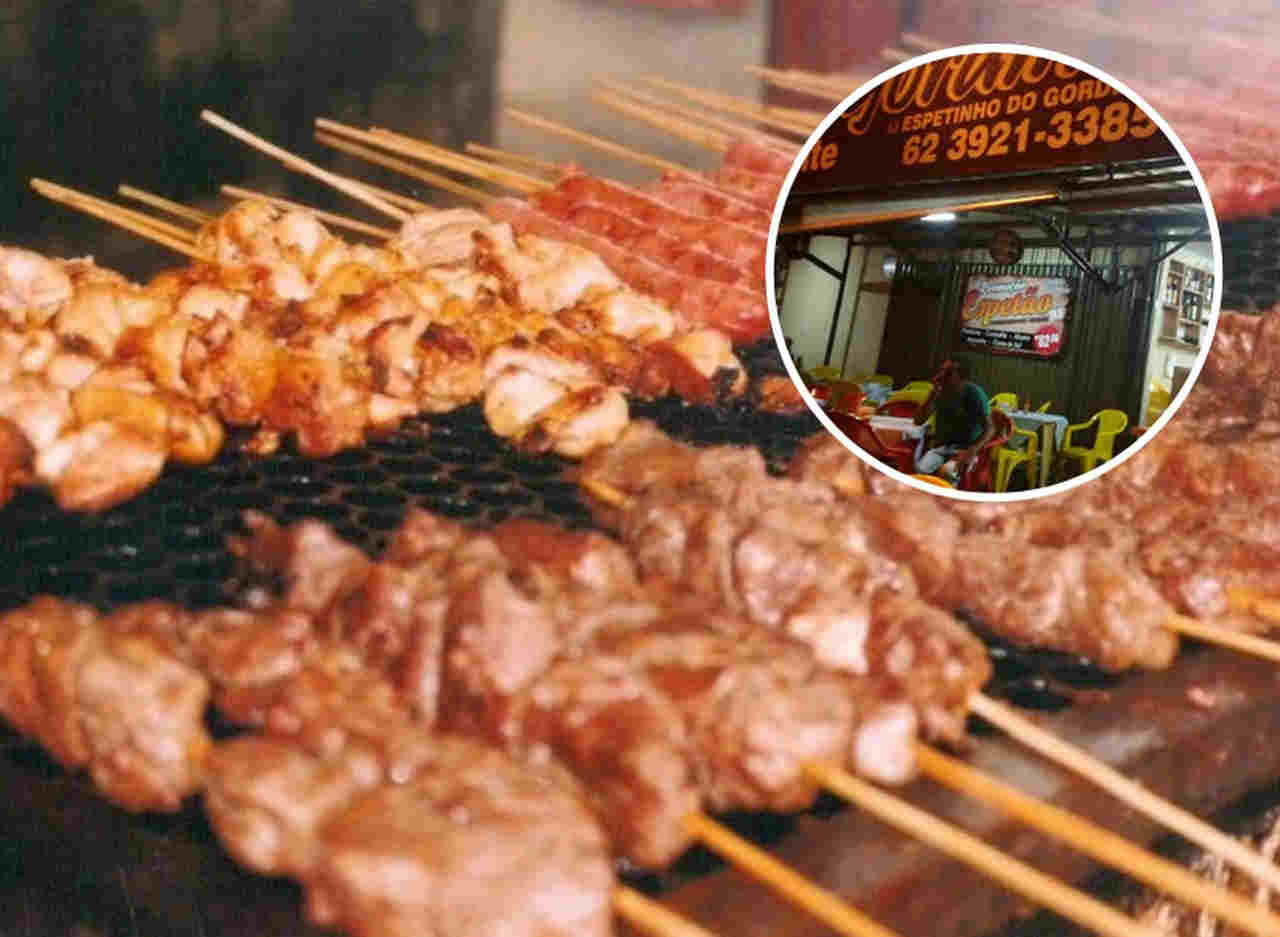Espetinho do Gordinho / Espetinhos de Goiânia | Foto: Reprodução