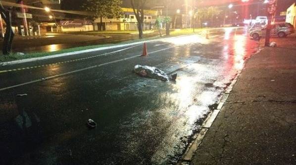 Hugo, de 55 anos, morreu atropelado por uma moto na Avenida T-9, em Goiânia | Foto: divulgação