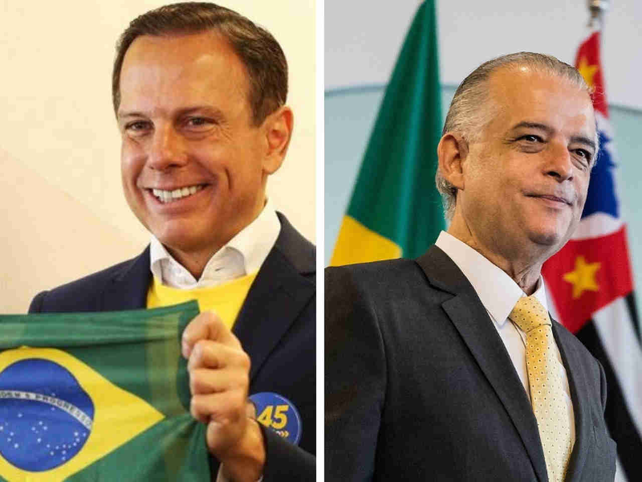 João Doria e Márcio França | Fotomontagem: divulgação