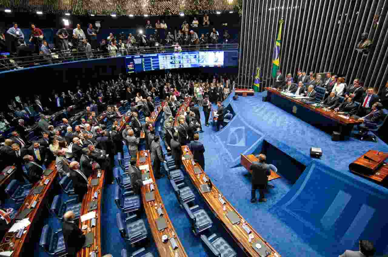 Local de trabalho dos senadores, o Senado Federal fica em Brasília | Foto: divulgação