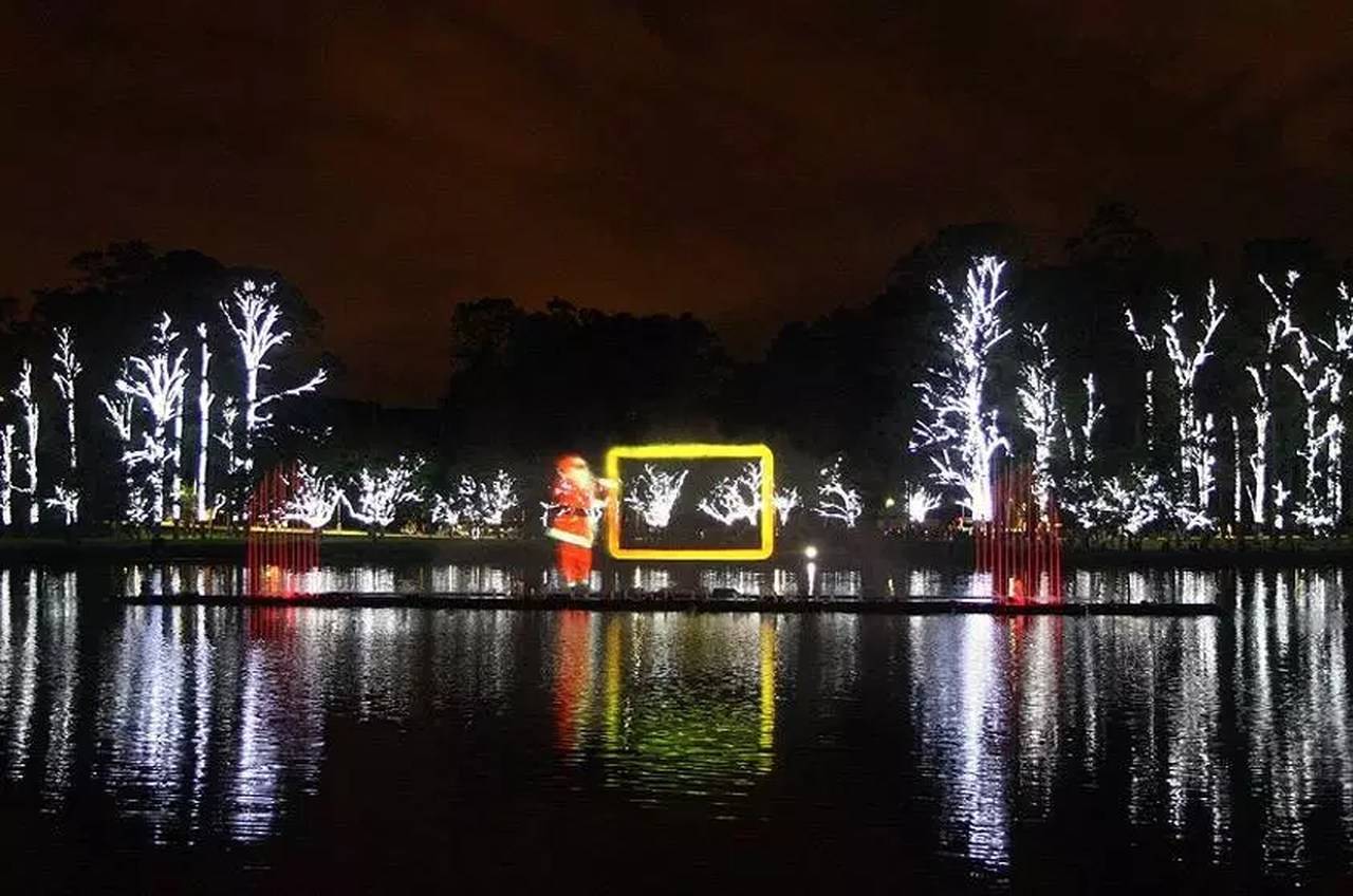 Show nas águas é exibido há 14 anos no Parque Ibirapuera, em São Paulo | Foto: Alexandre Diniz/SPTurismo