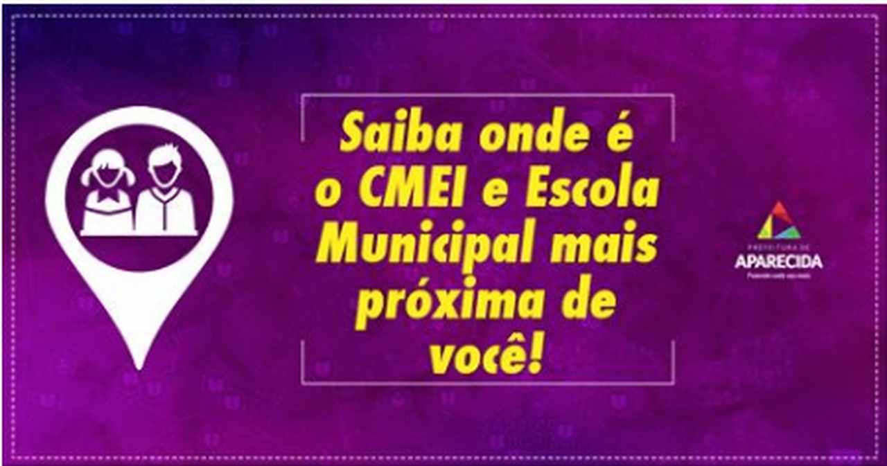 Encontre o CMEI em Aparecida de Goiânia mais próximo da sua casa | Foto: Divulgação