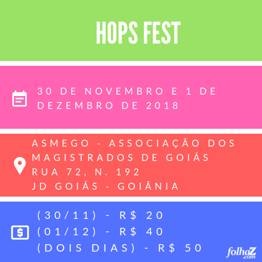 Serviço do Hops Fest, o Festival Nacional de Cervejas Artesanais | Foto: Folha Z