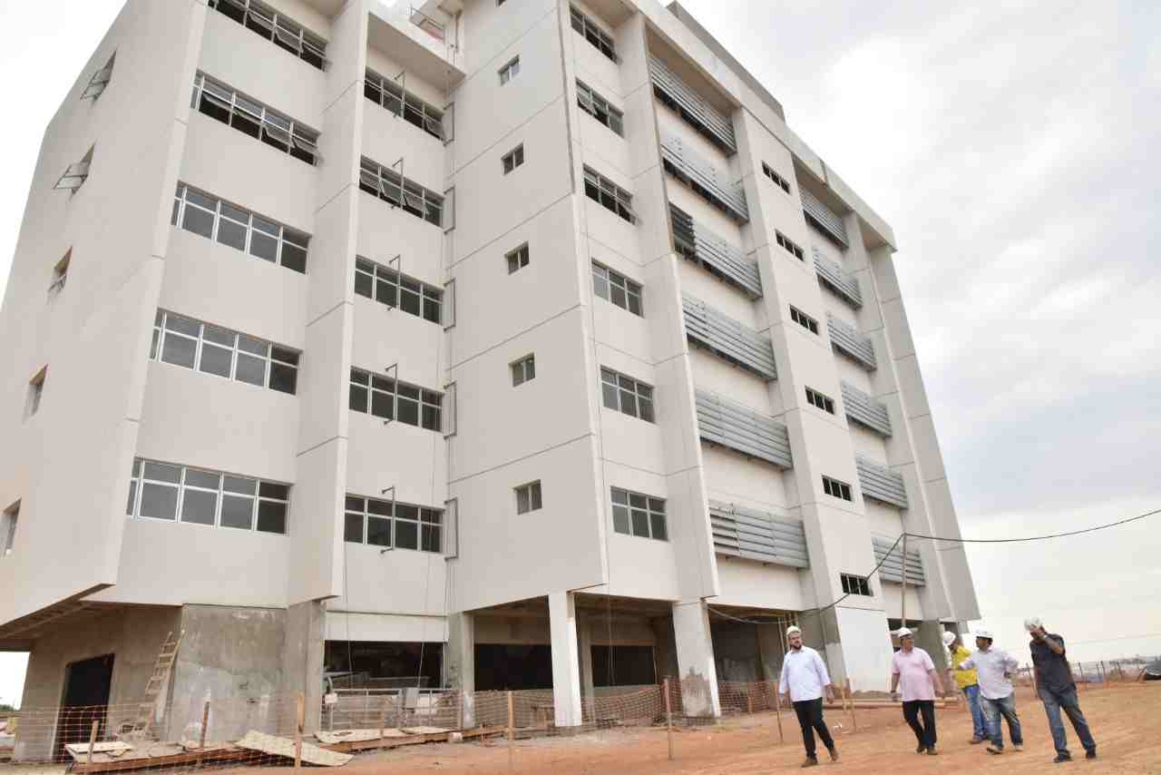 Novo Paço da Prefeitura de Aparecida de Goiânia deve ser inaugurado ainda em 2018 | Foto: Jhonney Macena